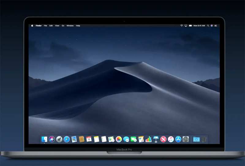 why is mac finder window going dark