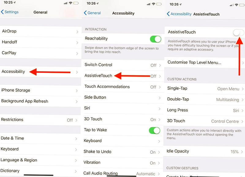 How to Screenshot on iphone 11 by Assistive-Touch
